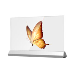 Écran transparent OLED de bureau de 30 pouces