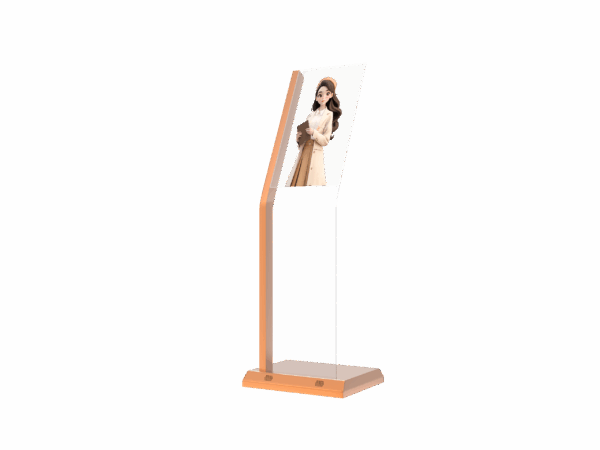 Écran transparent OLED d'interrogation au format vertical de 30 pouces