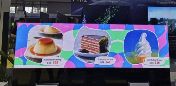 Écran transparent microLED de 54 pouces – Image 2