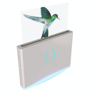 Écran OLED transparent de 55 pouces avec fonction de relevage