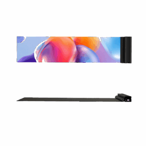 Écran holographique invisible