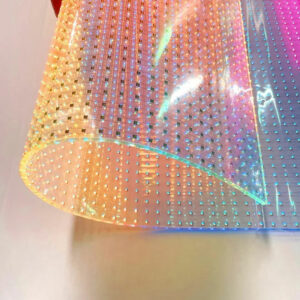 Écran à film cristallin flexible