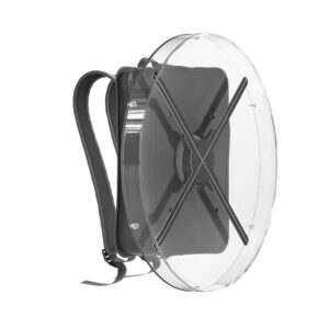 Sac à dos avec ventilateur 3D intégré